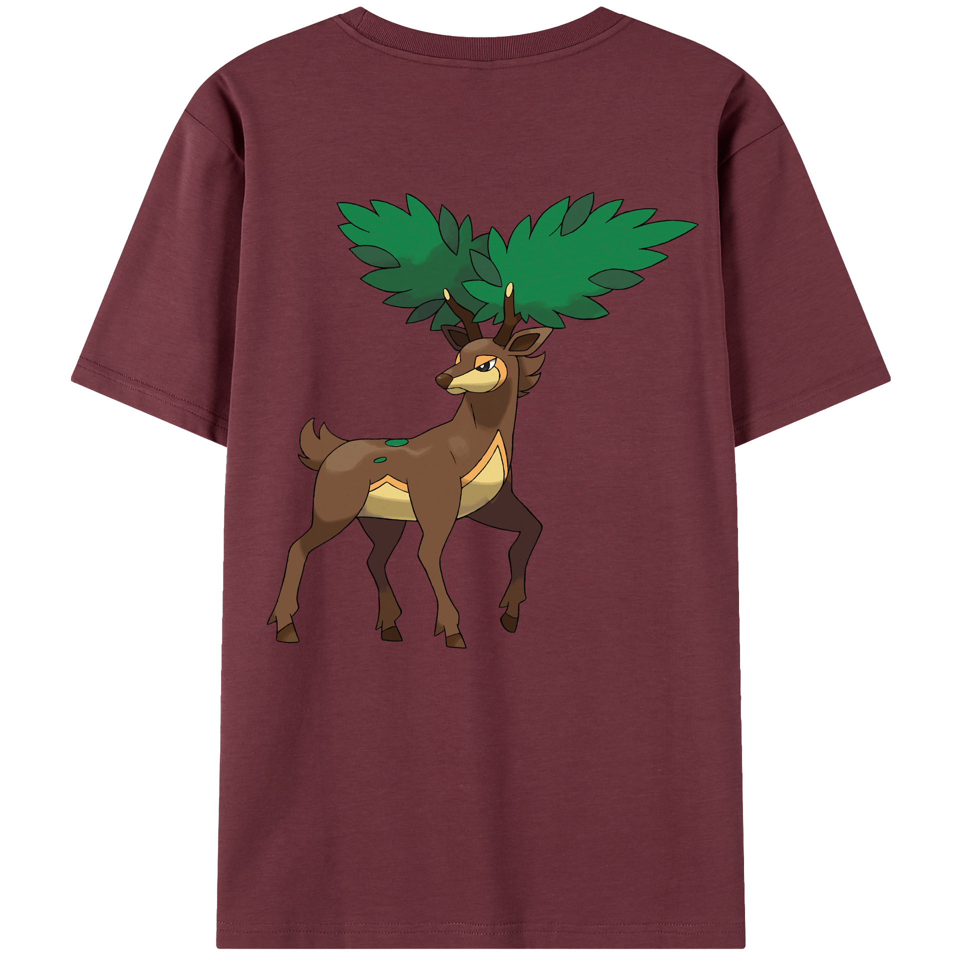 （画像用） ポケットモンスター Pokémon 綿100％半袖Tシャツ（背面プリント）